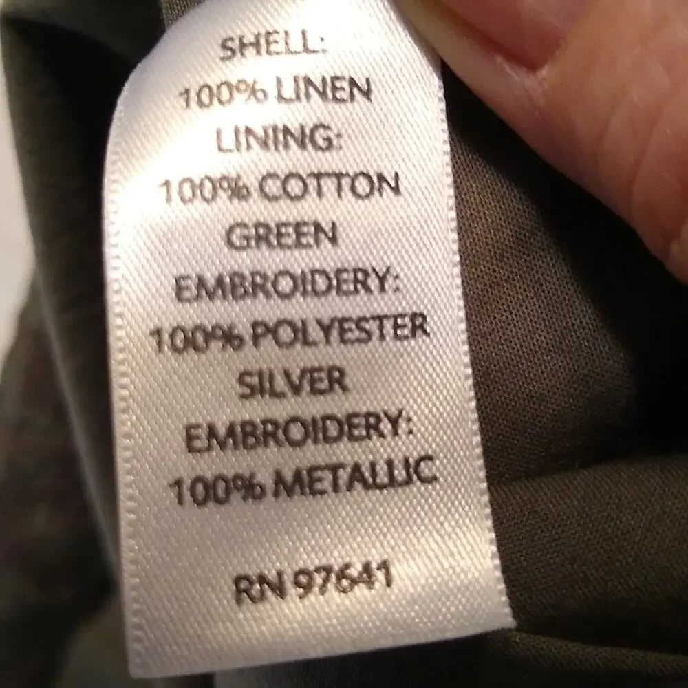 J.jill women's size 8 green gray Skirt. Career